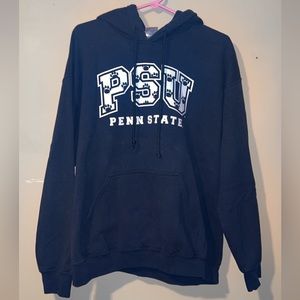 Women’s L navy blue PSU hoodie